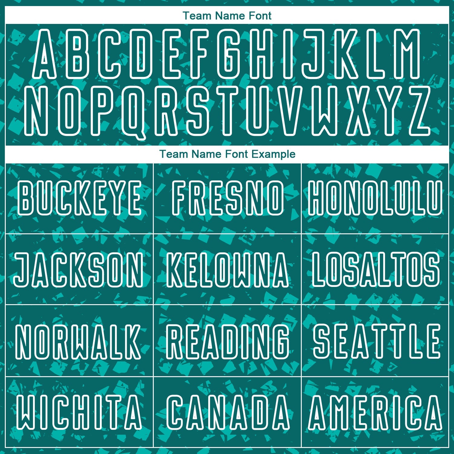 Custom Teal White-Aqua Digital Geometric Fragment Speckles Sublimation Soccer Uniform Jersey